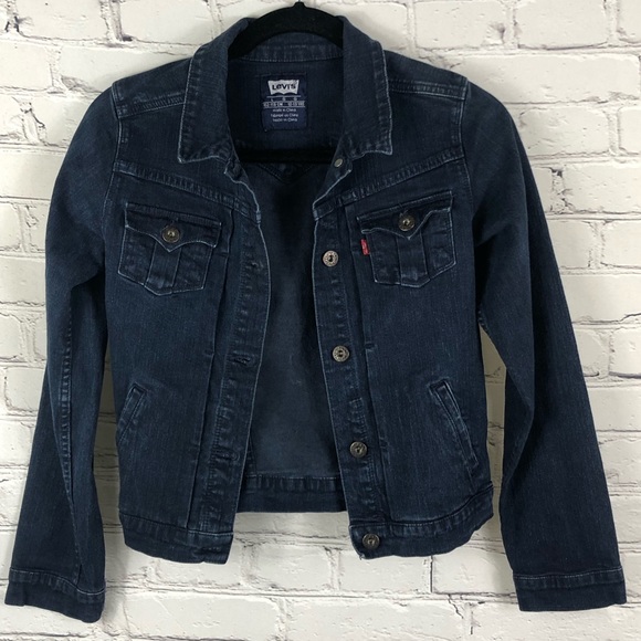 Levi’s LGG 12-13YRS. Denim Blue Kids Jacket Uni-Sex Jacket. - Picture 1 of 14